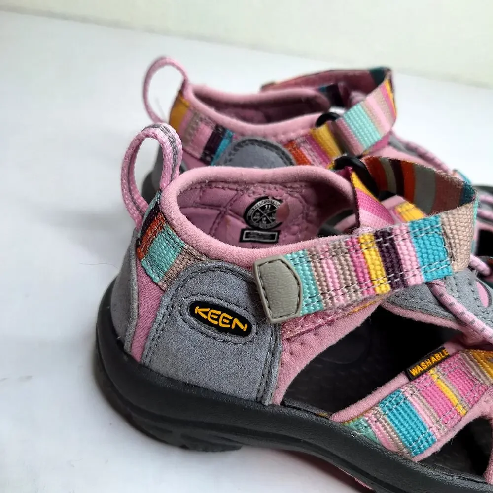 KEEN Venice H2 Sandals Lilac Raya Girls 11 Outdoor Hiking Closed Toe Water Shoes